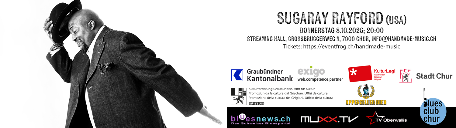 Sugaray Rayford Konzert 2 Chur